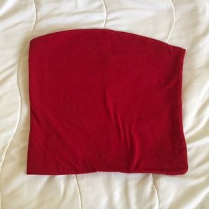 Brandy Melville Red Tube Top